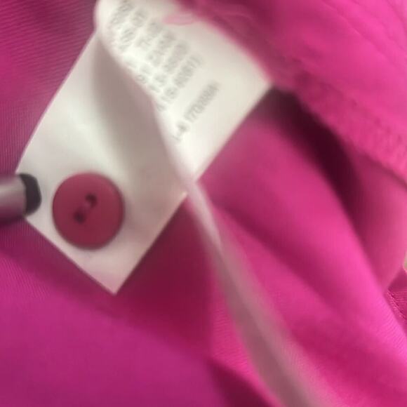 ZARA HOT PINK SATIN NWT KNOT FRONT MINI DRESS SIZE‎ M - Picture 9 of 10